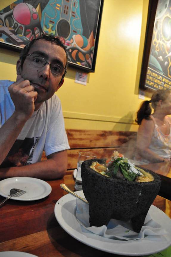 Deliciosa e apimentada comida mexicana requintada, em Asheville, na Carolina do Norte, Estados Unidos